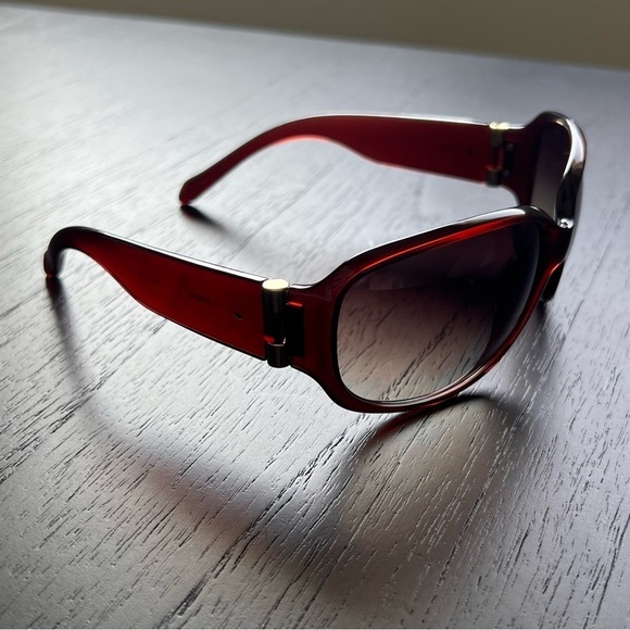 NWT Fossil Brown 62mm Women\'s Oversized Sunglasses